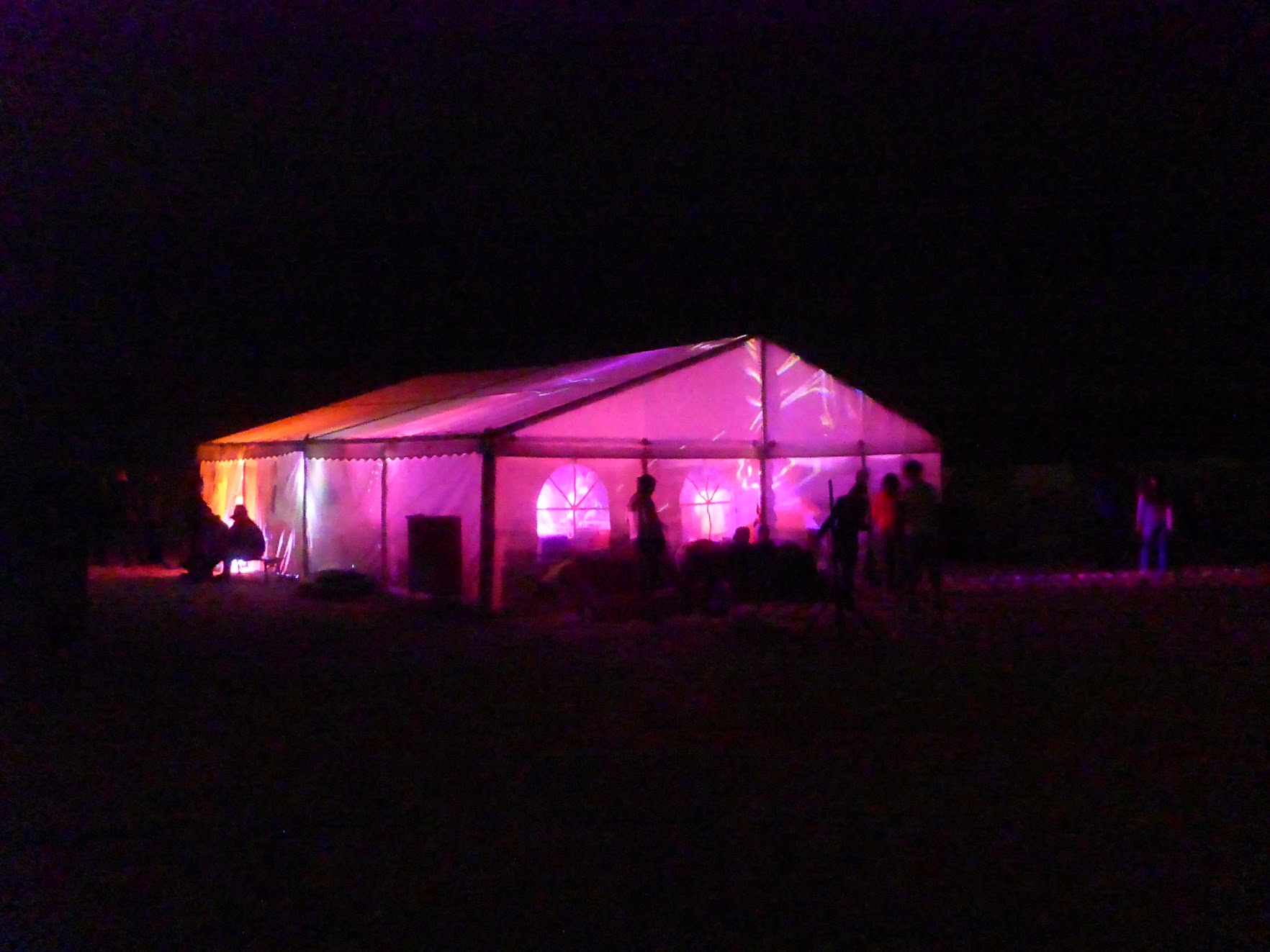 Party Tent at Goldstrand